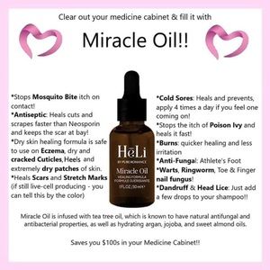 HēLi - Miracle Oil
Intense Healing Oil